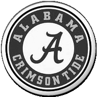 University of Alabama Logo Grayscale